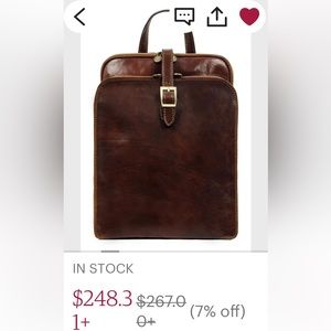 Beautiful Leather Backpack